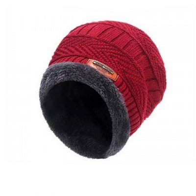 Winter scarf Beanie Hat For Men Winter Scarf Cap Knitted Hat Women Thick Wool Neck foulard Cap Mask Bonnet Hats