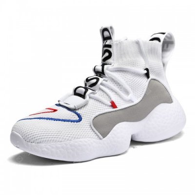 New Men's Shoes with Inner Height High Quality Basketball Shoes Outdoor Sports Shoes