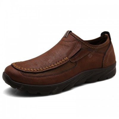 Men's Casual Shoes Wear Simple Patchwork Breathable Footwear